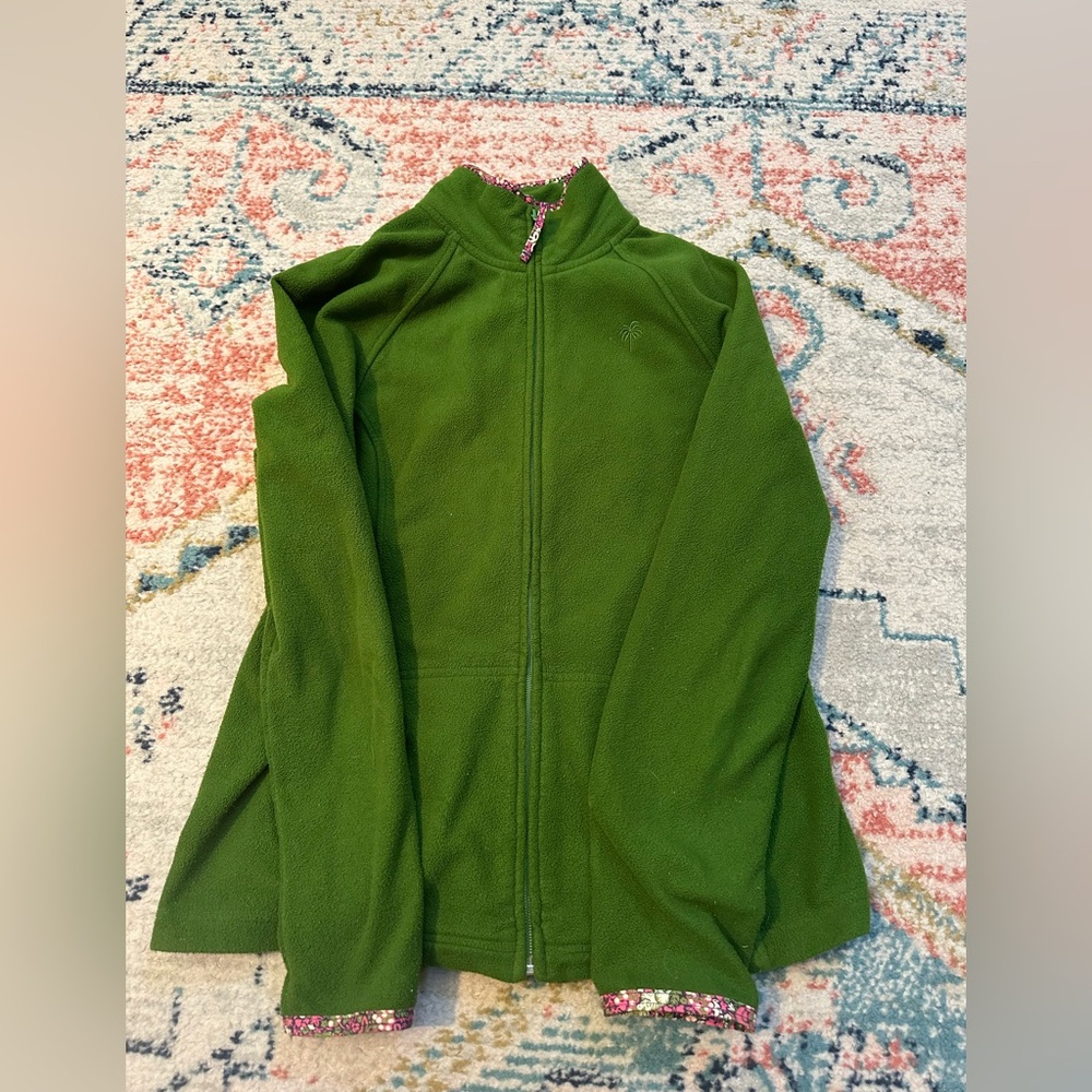 Lilly Pulitzer zip up women’s fleece